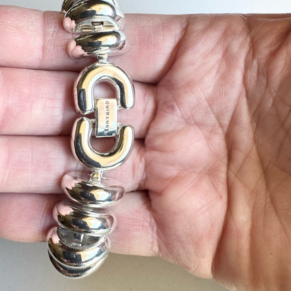 Jenny Bird Mega Sofia Silver Bracelet - Picture 6 of 9